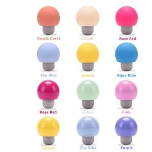 Colorful 304 stainless steel mushroom style insulated bottle collection for students