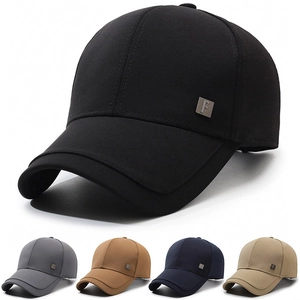 Baseball Cap Cotton Polyester Blend Metal F Letter Logo Adjustable Buckle Outdoor Sunshade Casual Hat For Men