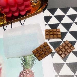 DIY silicone mold for 24-cavity chocolate cookies and waffles in creative dessert shapes