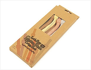 Eco-friendly silicone straw set with cleaning brush in kraft paper box, BPA-free material