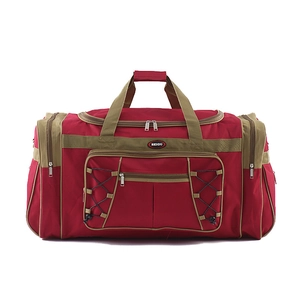 Large Capacity Duffel Bag Oxford Cloth Waterproof Multi Pockets Lightweight Travel Fitness Weekender With Shoe Compartment