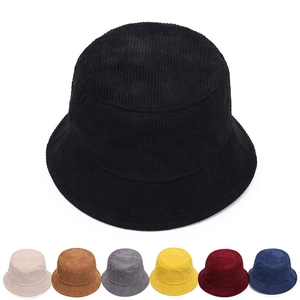 Bob en velours côtelé pour hommes et femmes disponible en sept couleurs avec texture fine