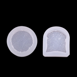 Detailopname van siliconen mallen voor brood en cake voor DIY-taartdecoratie