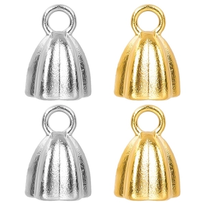 Accessoires De Pendentif Géométriques En Acier Inoxydable 304 DIY Collier Plaqué Or Lotus Texturé Accessoires De Bijoux