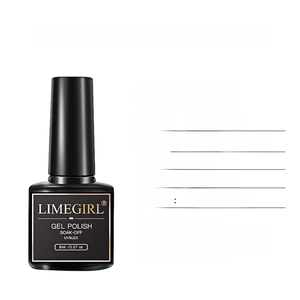 LIMEGIRL 8ml soak-off gel nail polish for UV LED lamp with official quality certifications