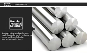 Macro detail of high-polish stainless steel rods featuring mirror finish and acid resistance