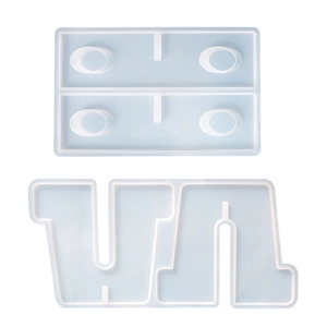 Hydroponic test tube vase silicone mold set for epoxy resin DIY crafts projects