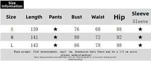 Size guide table for women's chiffon maxi dress with length and bust measurements