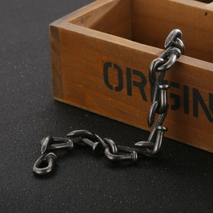 Retro Industrial Punk Square Nail Rivet Link Jewelry Stainless Steel Titanium Bracelet Necklace For Men Vintage Style
