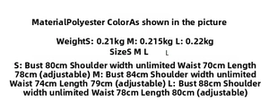 Detailed size chart for the French striped off-shoulder halter sleeveless slim dress