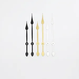 Quartz Clock Hands Aluminum Replacement DIY Wall Clock Repair Modern Spindle Style Metal Pointers For Home Clock Decor
