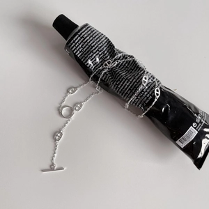Minimalist 925 sterling silver pig nose anchor link bracelet with T-bar closure for women