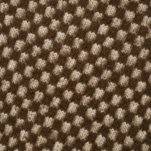 Mixed color tweed knit cardigan with high collar zipper and chunky wool texture