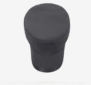 Vue de dessus casquette militaire grise séchage rapide avec mesh et broderie SPORT