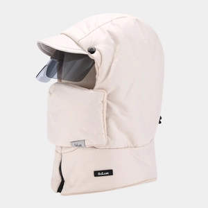Cappello da aviatore termico invernale con maschera e occhiali per il ciclismo