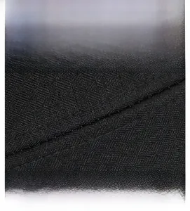 Detail of high-quality double-stitching on black textile fabric of the casual baseball cap