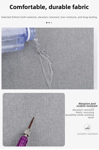 Details des wasserdichten Oxford-Stoffes mit Kratzfestigkeit und wasserabweisender Fläche