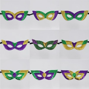 Mardi Gras pailletten maskerade masker feest kostuum oogmasker glitter gezicht decor