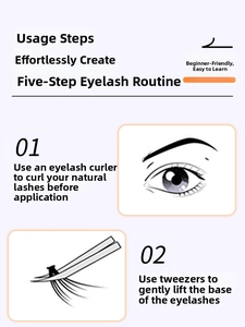 Guide étape par étape pour recourber les cils et utiliser une pince pour poser des faux cils
