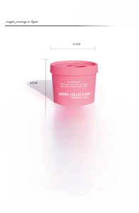 Car scent balm dimensions 6.7x9.5cm and 200g capacity for long-lasting fragrance