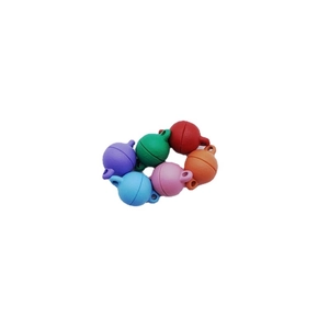Colorful matte magnetic sphere heart clasps for DIY jewelry making and bracelet connectors