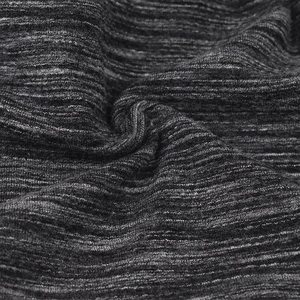Deep grey knit beanie made from breathable ribbed cotton fabric for men and women