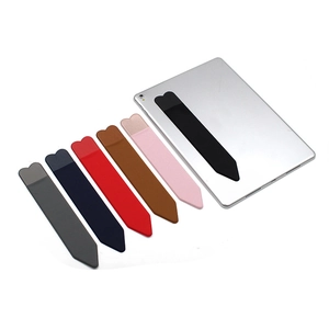 Elastischer Lycra Stoff selbstklebender Stifthalter fuer Tablet, tragbare Stiftschlaufe.