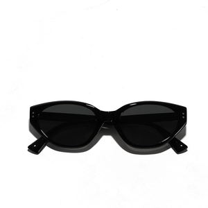 Vintage Square Cat Eye Sunglasses For Men Women Retro PC Frame AC Lens UV400 Outdoor Fashion Travel Shades With Metal Rivets