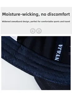Détail de la bande anti-transpiration large et absorbante à l'intérieur de la casquette