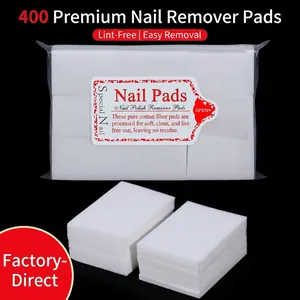 Salviette Solventi Per Unghie Fibra Di Cotone Dura Dischetti Per Pulizia Manicure Senza Pelucchi Strumento Per Nail Art
