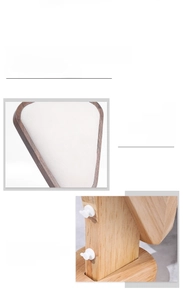 Detail of luxury velvet necklace display stand with premium wood frame and microfiber finish