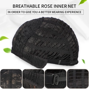 Short wavy wig featuring a breathable high-density rose inner net for secure comfort
