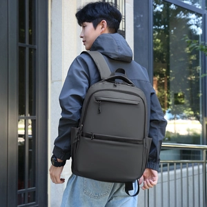 Minimalist Business Laptop Backpack For Men Waterproof Travel Bag Large Capacity Multi Compartment Functional Urban Daypack