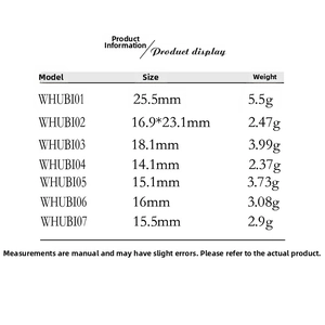 Detailed size and weight specification table for 24k gold evil eye pendant charms