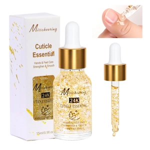 Huile Essence Pour Cuticules Feuilles D Or 24K Hydratante Soin Des Ongles Réparatrice Anti Envies Manucure