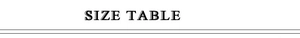 Size chart table for women sleeveless ruffle dress with open back and slim fit design