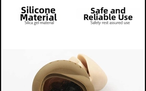 Macro shot of flexible food-grade silica gel tea infuser material with fine filter holes