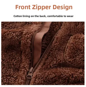 Detailed view of plush baby romper zipper with soft cotton lining for skin protection