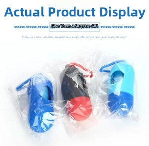 Capsule pet waste bag dispenser with portable hook in multiple colors and durable finish