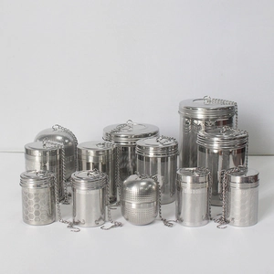 SUS304 stainless steel tea infusers and spice filters in various sizes and shapes