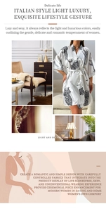 Italian style white satin bathrobe with leopard print and matching belt detail
