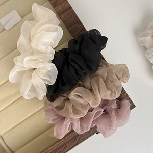 French Mesh Gauze Hair Clips Sweet Fairy Side Clip Elegant Korean Style BB Clip Hair Accessories For Women