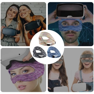 Breathable sweat-absorbing VR face mask cover for adults and kids in multiple colors