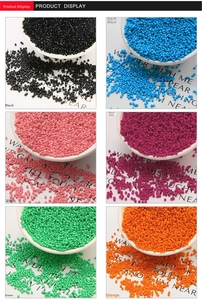 Macro display of 2mm glass seed beads in six vibrant colors for DIY jewelry making
