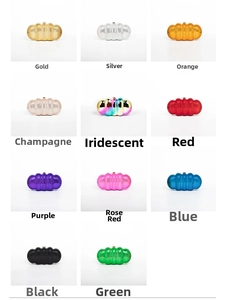 Cloud-shaped acrylic clutch bags displayed in 11 vibrant glossy colors for evening events