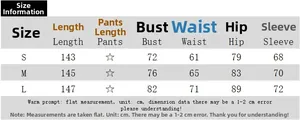 Detailed size chart for high-slit tube dress including length, bust, waist, and hip data
