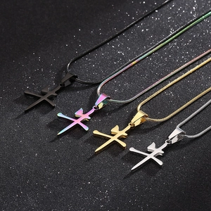 Detail of hip-hop ox character pendants in black, rainbow, gold, and silver finishes