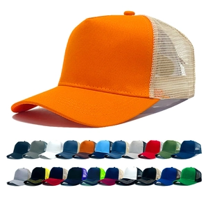 Unisex Baumwollmischung Mesh Trucker Mütze Atmungsaktiv Verstellbar Baseballkappe Für Outdoor Sport Sonnenschutz Patchwork Snapback Hut