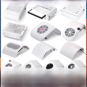 Multiple high-power manicure dust collector models with 59.6 CFM airflow and fan filters