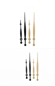 Quartz clock hand set model 1070 in black and gold finishes, minimalist clock accessories